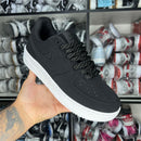 Air Force Nobuck (Linha Premium) x Preto/Branco