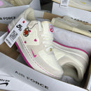 Air Force 1 Coração Rosa