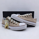 All Star Linha Premium Couro Palmilha em Gel x Bege