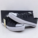 All Star Linha Premium Couro Palmilha em Gel x Preto