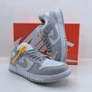 Nike Dunk (Linha Premium) x Branco/Cinza