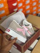 Vans Knu Plataforma x Cinza/Rosa